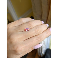 1.29 Ct. Padparadscha Sapphire from Ceylon (Sri Lanka) Life Style