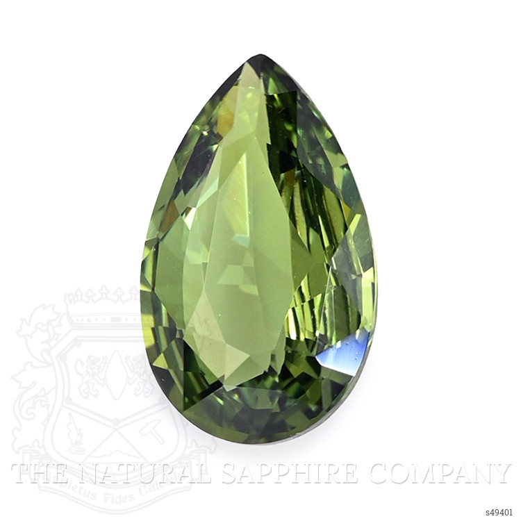 1.11 Ct. Yellowish Green Sapphire from Madagascar