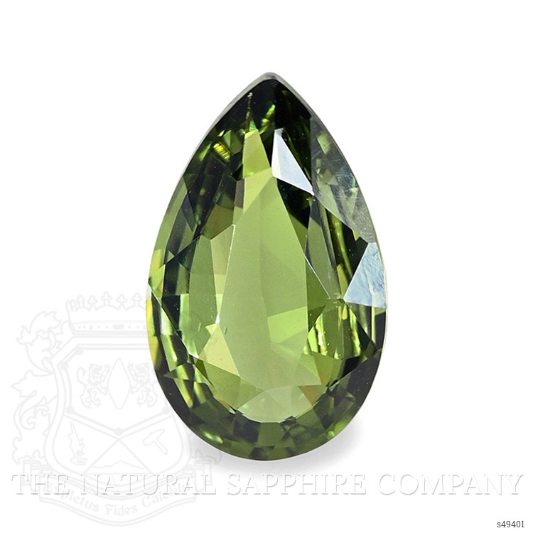 1.11 Ct. Yellowish Green Sapphire from Madagascar