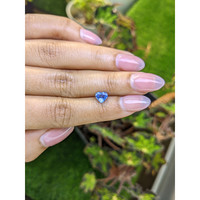 1.02 Ct. Blue Sapphire from Ceylon (Sri Lanka) Life Style