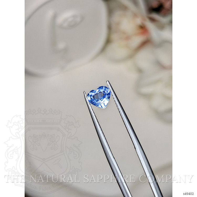 1.02 Ct. Blue Sapphire from Ceylon (Sri Lanka)