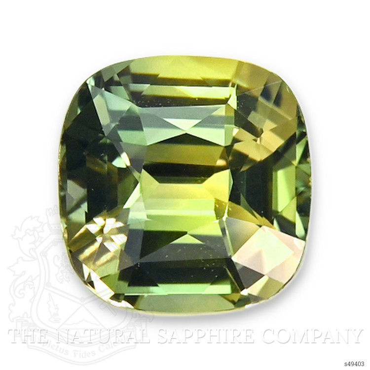 1.09 Ct. Yellowish Green Sapphire from Tanzania