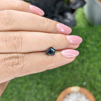 1.29 Ct. Bluish Green Sapphire from Tanzania Life Style