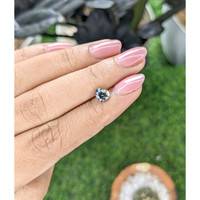 1.08 Ct. Bluish Green Sapphire from Tanzania Life Style