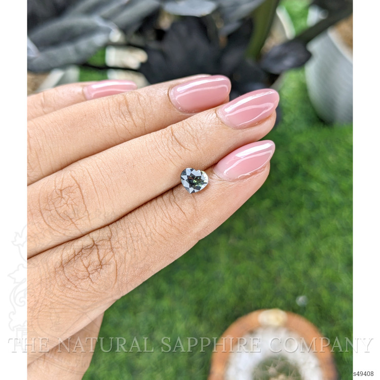 1.08 Ct. Bluish Green Sapphire from Tanzania