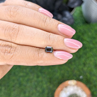 1.12 Ct. Green Sapphire from Tanzania Life Style
