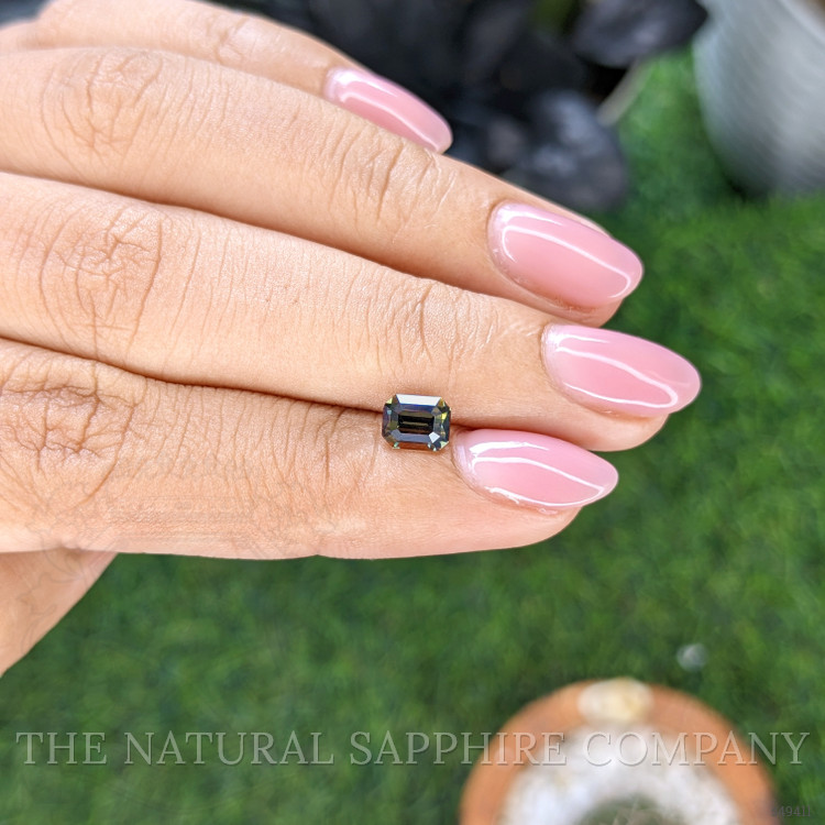 1.12 Ct. Green Sapphire from Tanzania