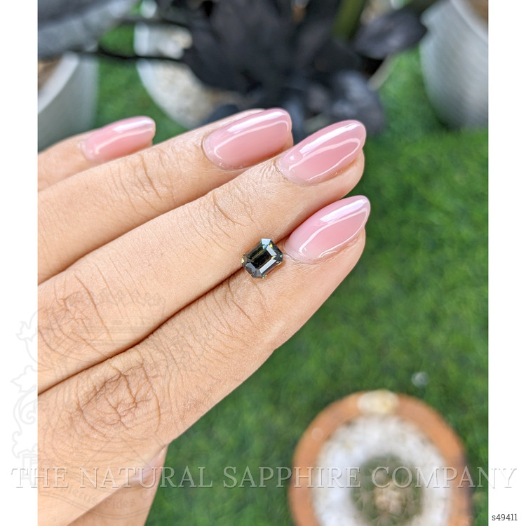 1.12 Ct. Green Sapphire from Tanzania
