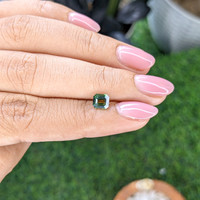 1.12 Ct. Green Sapphire from Tanzania Life Style