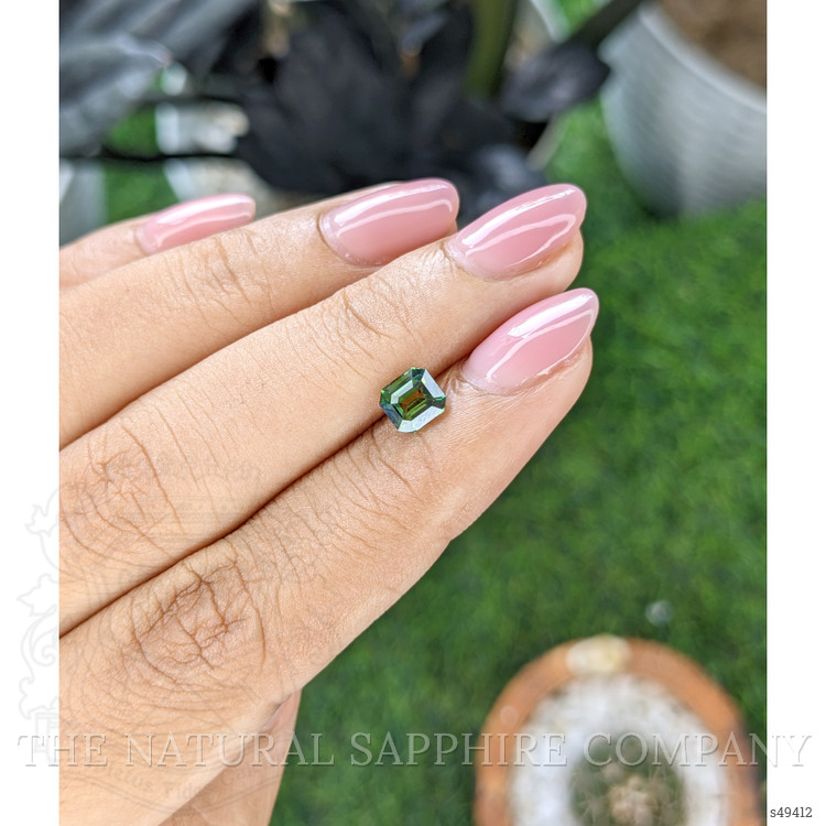 1.12 Ct. Green Sapphire from Tanzania