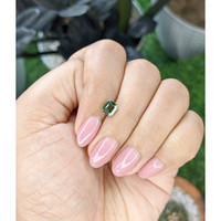 1.12 Ct. Green Sapphire from Tanzania Life Style