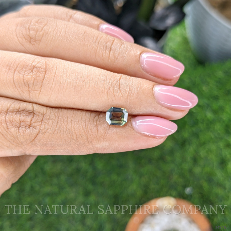 1.50 Ct. Yellowish Green Sapphire from Tanzania