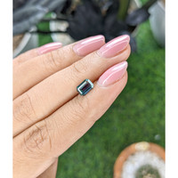 1.06 Ct. Bluish Green Sapphire Life Style