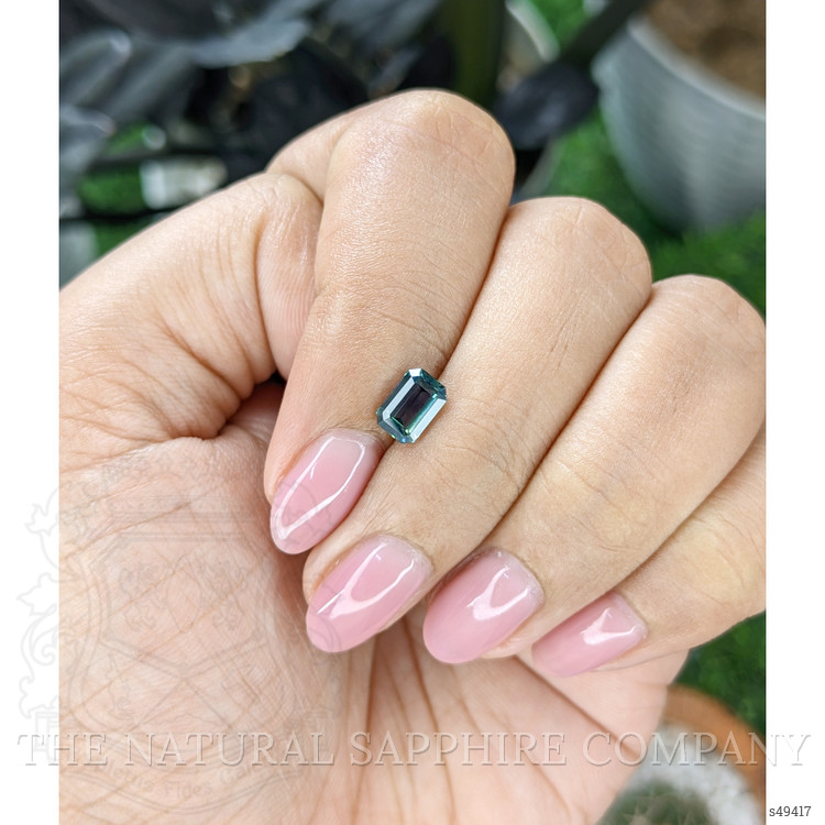 1.06 Ct. Bluish Green Sapphire
