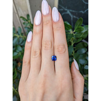 1.74 Ct. Blue Sapphire from Ceylon (Sri Lanka) Life Style