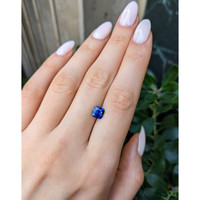 1.74 Ct. Blue Sapphire from Ceylon (Sri Lanka) Life Style