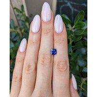 1.74 Ct. Blue Sapphire from Ceylon (Sri Lanka) Life Style