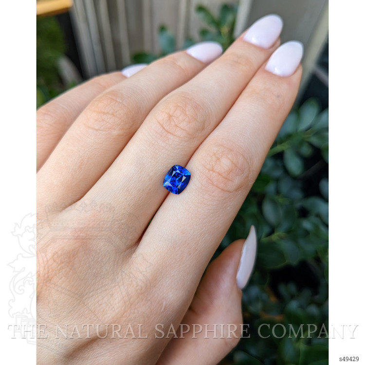 1.78 Ct. Blue Sapphire from Ceylon (Sri Lanka)