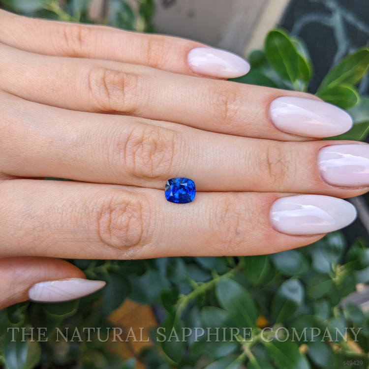 1.78 Ct. Blue Sapphire from Ceylon (Sri Lanka)