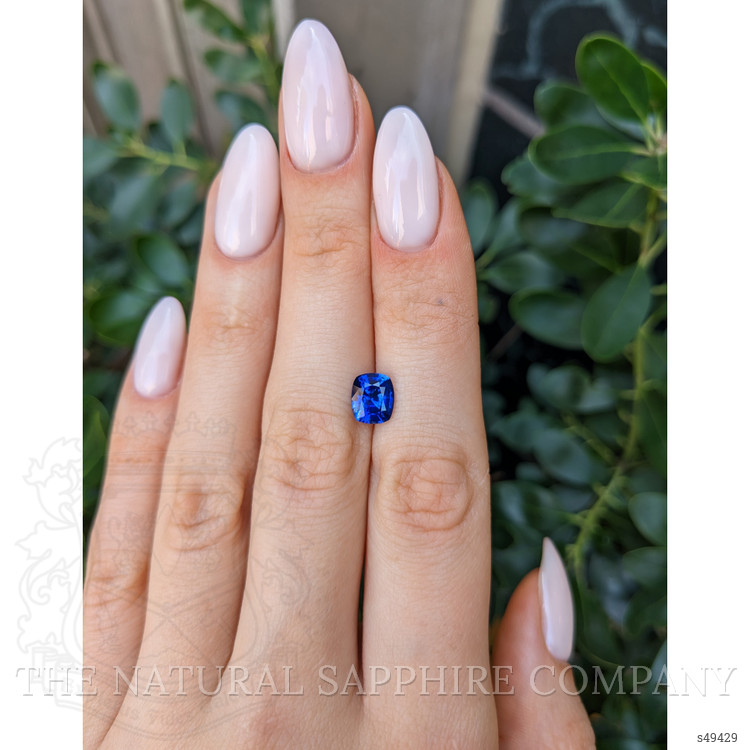 1.78 Ct. Blue Sapphire from Ceylon (Sri Lanka)