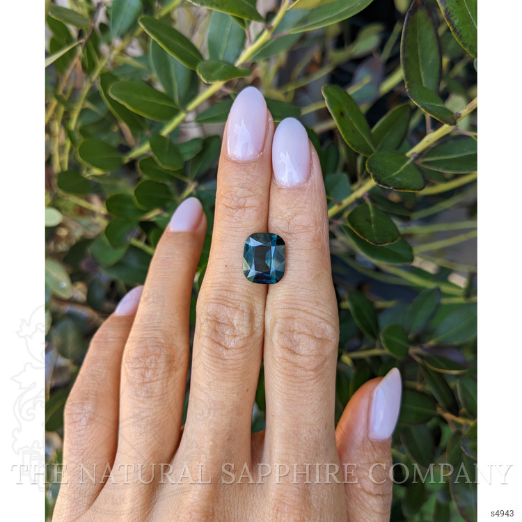 5.57 Ct. Bluish Green Sapphire from Madagascar