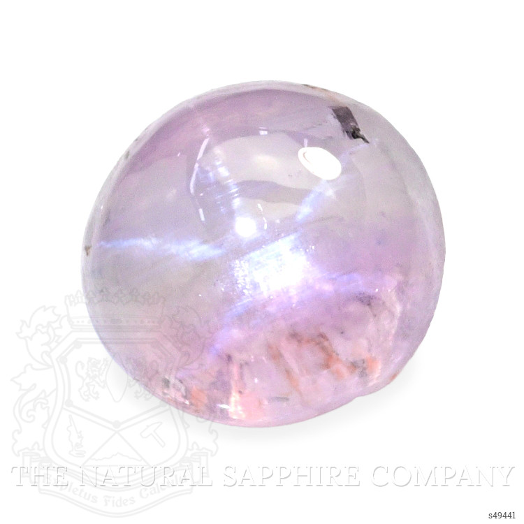 1.57 Ct. Purplish Pink Cabochon Star Sapphire from Ceylon (Sri Lanka)
