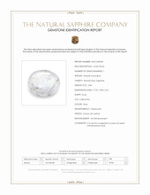 2.84 Ct. Grey Cabochon Sapphire from Ceylon (Sri Lanka) Scan Report