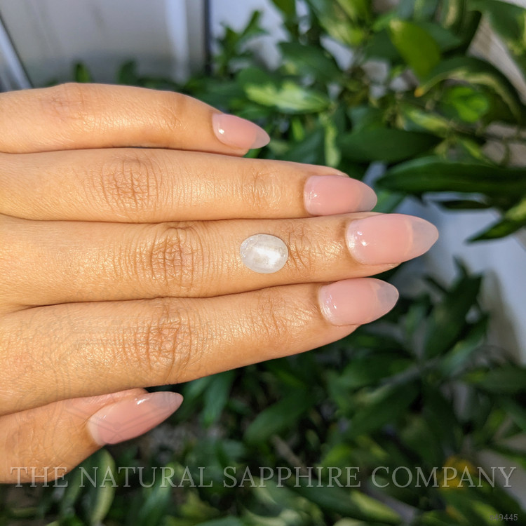 2.84 Ct. Grey Cabochon Sapphire from Ceylon (Sri Lanka)