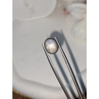 6.13 Ct. Greyish Blue Cabochon Star Sapphire from Ceylon (Sri Lanka) Life Style