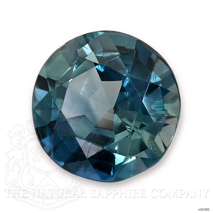 0.52 Ct. Greenish Blue Sapphire from Ceylon (Sri Lanka)