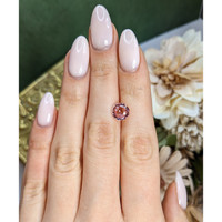 3.04 Ct. Padparadscha Sapphire from Ceylon (Sri Lanka) Life Style