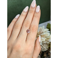2.50 Ct. Padparadscha Sapphire from Ceylon (Sri Lanka) Life Style