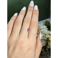 2.30 Ct. Padparadscha Sapphire from Ceylon (Sri Lanka) Life Style