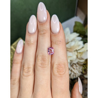 2.30 Ct. Padparadscha Sapphire from Ceylon (Sri Lanka) Life Style