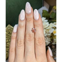 2.13 Ct. Padparadscha Sapphire from Ceylon (Sri Lanka) Life Style