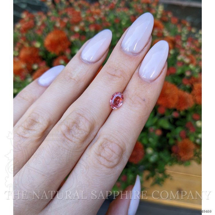 1.55 Ct. Padparadscha Sapphire from Ceylon (Sri Lanka)
