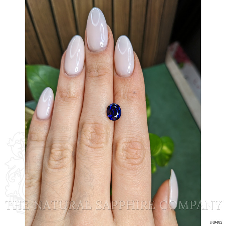 2.73 Ct. Blue Sapphire from Ceylon (Sri Lanka)