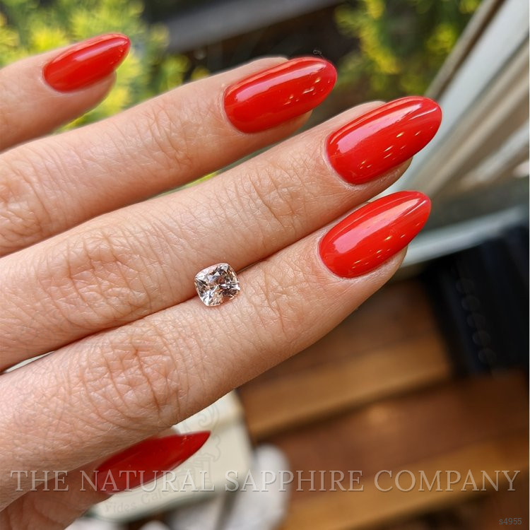 1.12 Ct. Peach Sapphire from Ceylon (Sri Lanka)