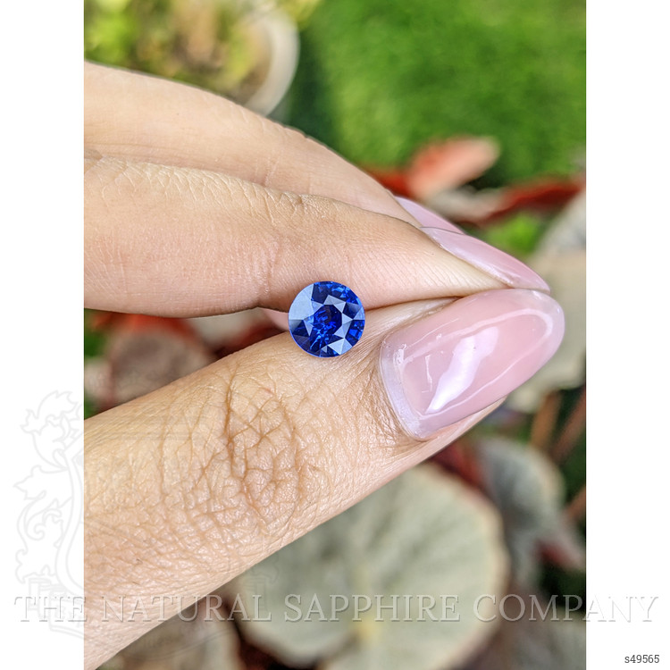 1.25 Ct. Blue Sapphire from Ceylon (Sri Lanka)