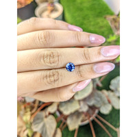 1.25 Ct. Blue Sapphire from Ceylon (Sri Lanka) Life Style
