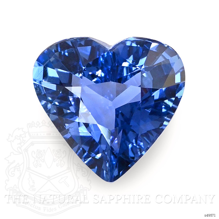 0.81 Ct. Blue Sapphire from Ceylon (Sri Lanka)