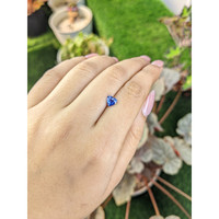 0.81 Ct. Blue Sapphire from Ceylon (Sri Lanka) Life Style