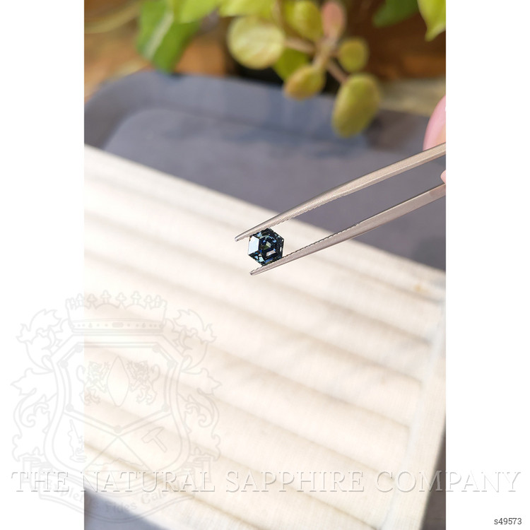 1.36 Ct. Bluish Green Sapphire from Montana