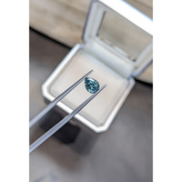 1.16 Ct. Greenish Blue Sapphire from Montana Life Style