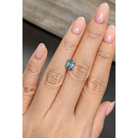 1.46 Ct. Bluish Green Sapphire from Montana Life Style