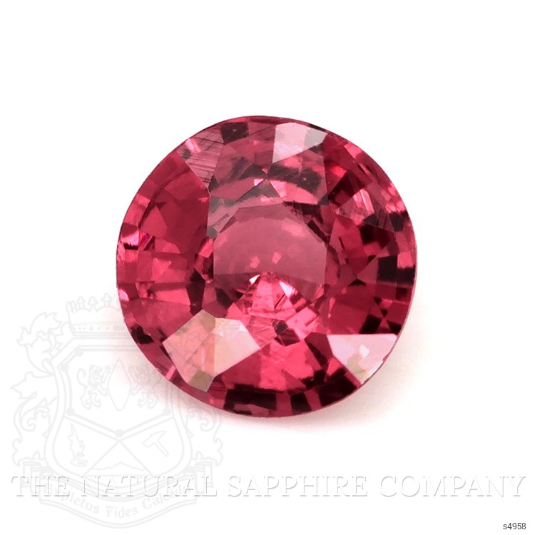 0.43 Ct. Reddish Pink Sapphire from Ceylon (Sri Lanka)