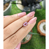 1.56 Ct. Padparadscha Sapphire from Ceylon (Sri Lanka) Life Style