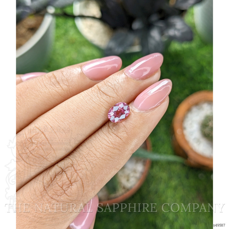 1.56 Ct. Padparadscha Sapphire from Ceylon (Sri Lanka)