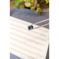 2.28 Ct. Greenish Blue Sapphire from Montana Life Style