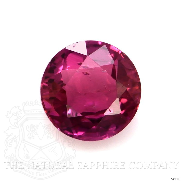 0.47 Ct. Reddish Pink Sapphire from Ceylon (Sri Lanka)